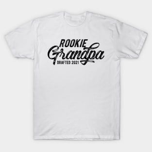 Rookie Grandpa Drafted 2021 T-Shirt